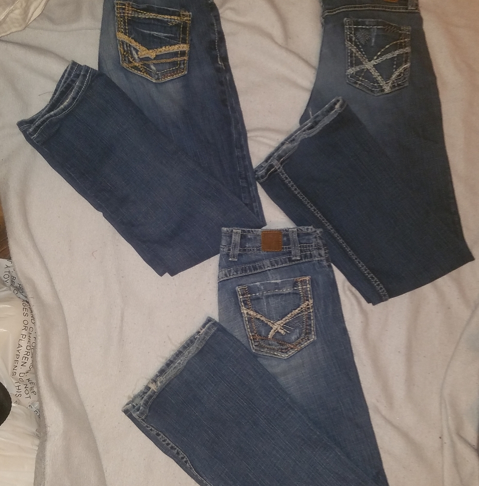 BKE jeans bundle of 3💖 Length is 29&1/2 on all 3.